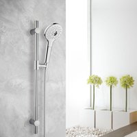 Duschsystem MARWELL Handbrause-Set Silver RAINSTAR II - 150x12cm - Duschssystem mit stufenlos verstellbarem Stangengleiter Duschsystem MARWELL Handbrause-Set Silver RAINSTAR II - 150x12cm - Duschssystem mit stufenlos verstellbarem Stangengleiter von MARWELL
