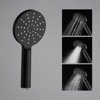 Marwell - Black Rainstar Handbrause - 3 Strahlarten per Klick wechselbar - Antikalknoppen von MARWELL
