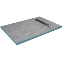 Marwell - Duschelement 80 x120 x 4 cm - befliesbare Duschwanne - befliesbare Duschtasse - befliesbar von MARWELL