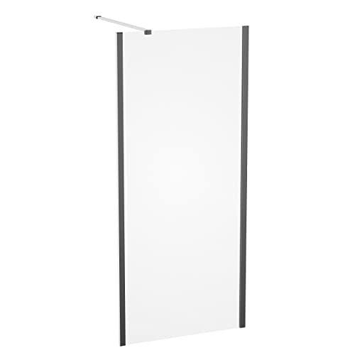 Marwell Seitenwand BRIGHT 80x195 cm Duschkabine mit hochwertigen Aluminiumprofil in chrom Duschabtrennung mit Abperleffekt Dusche aus Einscheibensicherheitsglas Marwell Seitenwand BRIGHT 80x195 cm Duschkabine mit hochwertigen Aluminiumprofil in chrom Duschabtrennung mit Abperleffekt Dusche aus Einscheibensicherheitsglas von MARWELL