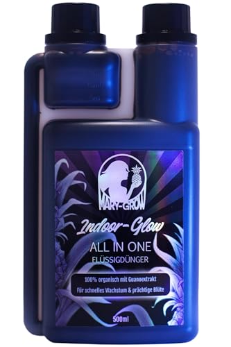 MARY-GROW Indoor-Glow All in One organischer Universaldünger mit Guanoextrakt, Dosierflasche 500ml MARY-GROW Indoor-Glow All in One organischer Universaldünger mit Guanoextrakt, Dosierflasche 500ml von MARY-GROW