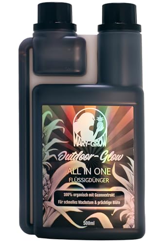 MARY-GROW Outdoor-Glow: All in One organischer Universaldünger mit Guanoextrakt, Dosierflasche 500ml MARY-GROW Outdoor-Glow: All in One organischer Universaldünger mit Guanoextrakt, Dosierflasche 500ml von MARY-GROW
