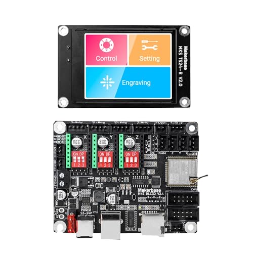 MKS DLC32 v2 32bits GRBL Offline Wifi Controller TS35-R LCD Display CNC3018 MAX PRO Aufrüstsätze für CNC Lasergraviermaschine (Package*2) von MARYS ELLEAY