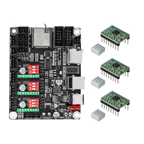 MKS DLC32 v2 32bits GRBL Offline Wifi Controller TS35-R LCD Display CNC3018 MAX PRO Aufrüstsätze für CNC Lasergraviermaschine (Package*9) von MARYS ELLEAY