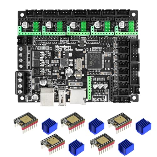 MKS Robin Nano V3.1 32bit 168MHz Controller Motherboard TS35 Touchscreen Display WIFI Modul Robin Board für 3D Drucker SP-5 (Package*2) von MARYS ELLEAY