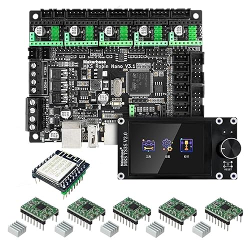 MKS Robin Nano V3.1 32bit 168MHz Controller Motherboard TS35 Touchscreen Display WIFI Modul Robin Board für 3D Drucker SP-5 (Package*4) von MARYS ELLEAY