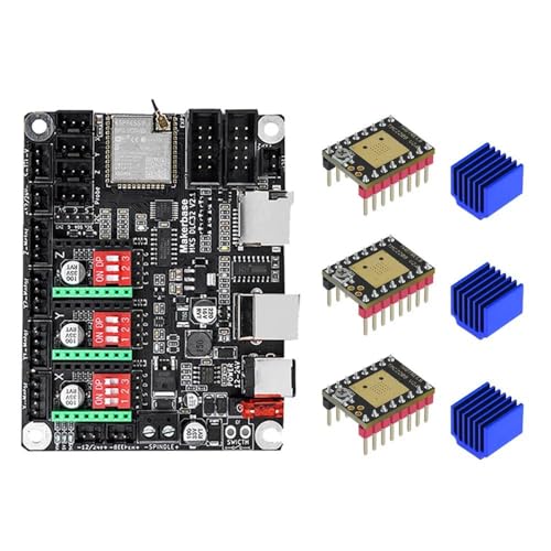 Twosheep Makerbase MKS DLC32 V2.1 32bits Motherboard Offline Controller WIFI TFT Touch Screen TS24/TS35-R For Laser Engraving Machine (Standard-2) von MARYS ELLEAY