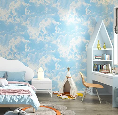 MASCLN wallpaper roll Home Decoration DIYEinfache dunkle Wolkentapete nicht selbstklebend for Living Room Bedroom Kitchen Cabinet Door Shelf DIY Decoration von MASCLN