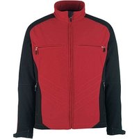 MASCOT® Herren Softshelljacke DRESDEN rot, schwarz Größe XL von MASCOT®