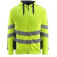 MASCOT® unisex Warnschutz-Langarmshirt Corby gelb, schwarzblau Größe 2XL von MASCOT®