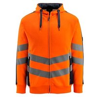 MASCOT® unisex Warnschutz-Langarmshirt Corby orange, schwarzblau Größe S von MASCOT®