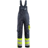 MASCOT® unisex Warnschutz-Latzhose Sunderland schwarzblau, gelb Größe 58 von MASCOT®