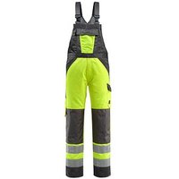 MASCOT® unisex Warnschutz-Latzhose Gosford gelb, dunkelanthrazit Größe 24 von MASCOT®