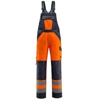 MASCOT® unisex Warnschutz-Latzhose Gosford orange, schwarzblau Größe 46 von MASCOT®