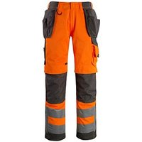 MASCOT® unisex Warnschutzhose Wigan  orange, dunkelanthrazit Größe 56 von MASCOT®