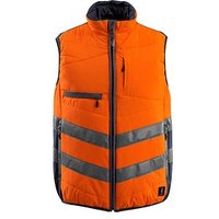 MASCOT® unisex Warnweste Grimsby  orange, schwarzblau Größe 2XL von MASCOT®