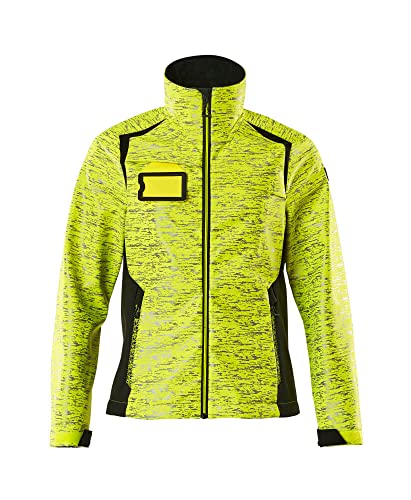 Mascot 19212-291-1709 Accelerate Safe Damen-Passform Atmungsaktiv Winddicht und Wasserabweisend Zweifarbig Reflexeffekte Soft Shell Jacke, Hi-Vis Gelb/Schwarz, M Größe Mascot 19212-291-1709 Accelerate Safe Damen-Passform Atmungsaktiv Winddicht und Wasserabweisend Zweifarbig Reflexeffekte Soft Shell Jacke, Hi-Vis Gelb/Schwarz, M Größe von MASCOT