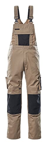 Mascot Latzhose "Augsburg" Größe L82cm/C64, 1 Stück, khaki / schwarz, 12169-442-5509-82C64 Mascot Latzhose "Augsburg" Größe L82cm/C64, 1 Stück, khaki / schwarz, 12169-442-5509-82C64 von MASCOT