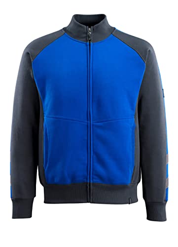 Mascot Sweatshirt mit Reißverschluss "Amberg", 1 Stück, XS, kornblau/schwarz-blau, 50565-963-11010-XS von MASCOT