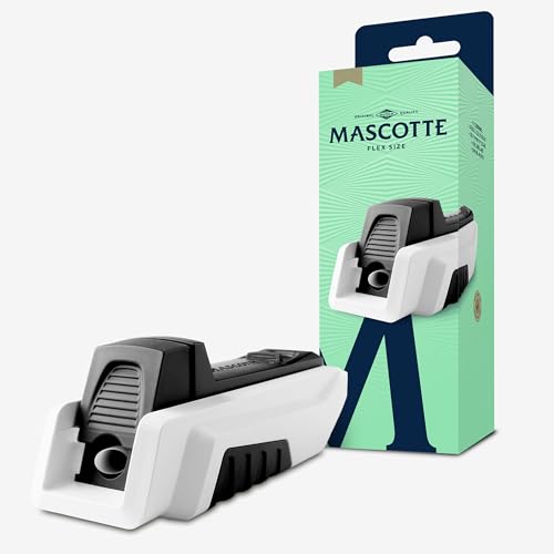 MASCOTTE® Flex Size Tube Filler | Zigarettenstopfmaschine | Stopfmaschine für Zigaretten | Einstellbar für längere Filterhülsen | Premium Qualität mit Garantie von MASCOTTE