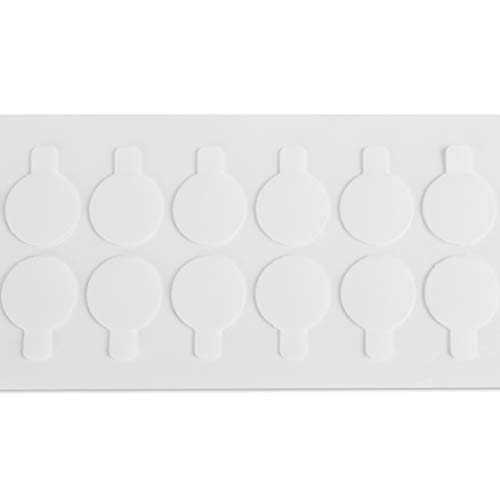 100 Acrylat Klebepunkte doppelseitig 20mm Hochleistungs-Klebepunkte permanent f. Holz, Glas, Kunststoff von MASHPAPER