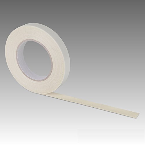 MASHPAPER 50 m doppelseitiges Gewebeklebeband verschiedene Breiten wählbar Messeklebeband Klebeband 234P02A (1, 25 mm x 50 m) von MASHPAPER