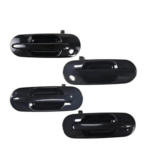 MASHRGX Außentürgriffe 1/2/4-teiliger Türgriffsatz Für Vorne Und Hinten Für CR-V Modelljahre 1997 1998 1999 2000 2001 Links (4Pcs Set) von MASHRGX