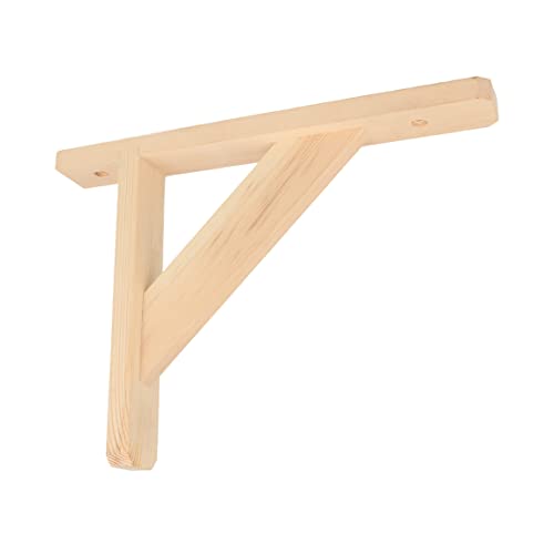 Mobila 65036 Regalhalter Square aus Rohholz, Maße: 23 x 23 cm, maximale Belastung pro Paar 30 kg, Holz, braun, 23x23 cm Mobila 65036 Regalhalter Square aus Rohholz, Maße: 23 x 23 cm, maximale Belastung pro Paar 30 kg, Holz, braun, 23x23 cm von MOBILA