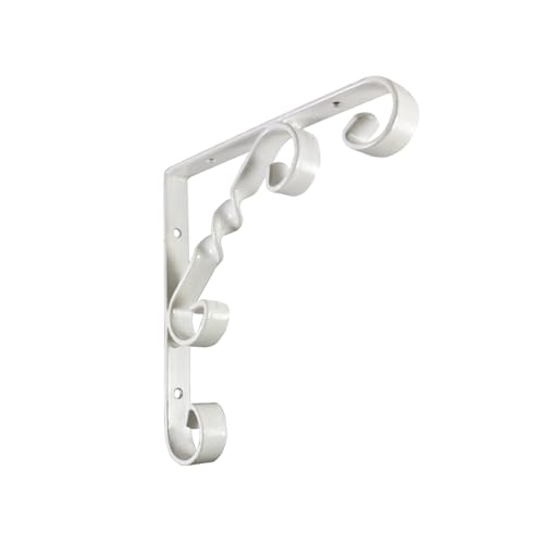 Mobila Dekorativer Regalbodenträger L-förmig, Größe 150 mm x 150 mm, 1 Stück, weiß Mobila Dekorativer Regalbodenträger L-förmig, Größe 150 mm x 150 mm, 1 Stück, weiß von MOBILA