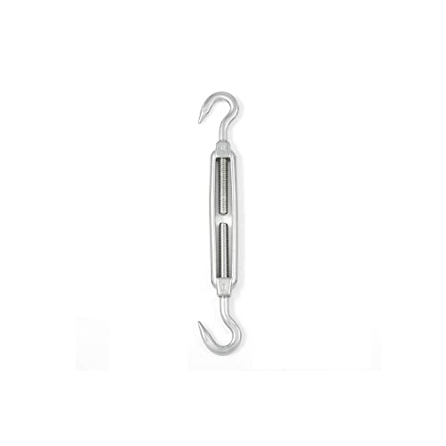 MASIDEF S.R.L. CC270309 Spannschloss mit 2 Haken M8 mm Stahl verzinkt MASIDEF S.R.L. CC270309 Spannschloss mit 2 Haken M8 mm Stahl verzinkt von MASIDEF