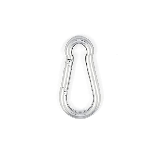 MASIDEF S.R.L. CC270506 Karabinerhaken Feuerwehrmann Durchmesser 6 x 60 mm aus verzinktem Stahl von MASIDEF