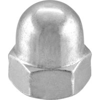 Conmetall Hutmuttern M6 verzinkt - 16 Stk. Hutmutter von MASIDEF