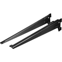 Dolle Winkelträger 1-Reihig 38 cm schwarz Metall Dolle Winkelträger 1-Reihig 38 cm schwarz Metall von MASIDEF