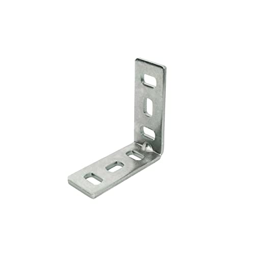 MASIDEF DY200010MZ Eckplatte 100 x 100 x 20 mm Stärke 2,5 mm, Nicht angegeben von MASIDEF