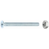 Masidef - Connex Gewindeschrauben M6 x 80 mm ph 3 Senkkopf - 8 Stk. Maschinenschrauben Masidef - Connex Gewindeschrauben M6 x 80 mm ph 3 Senkkopf - 8 Stk. Maschinenschrauben von MASIDEF