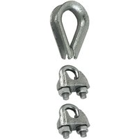 Masidef - satz von 2 klemmen + 1 redance für seile max 3mm 3pcs - dy270515 Masidef - satz von 2 klemmen + 1 redance für seile max 3mm 3pcs - dy270515 von MASIDEF