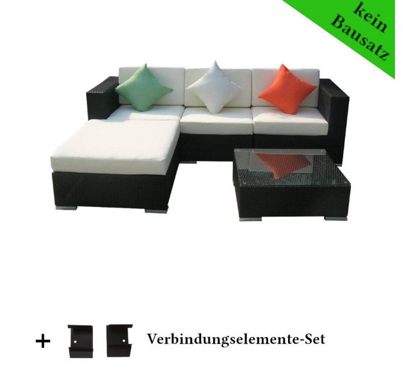 MASILY Gartenlounge-Set Poly Rattan Gartenmöbel Houston, Gartenlounge Sitzgruppe von MASILY