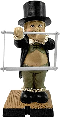 Klopapierhalter Toilettenrollhalter Toilettenpapierhalter for Badezimmer, Neuheit Harz Butler Statue Tissue Halter Dekorative Rollpapier Mit Einem Durchmesser Von 11 cm, Hauswarming Geschenk von MASKIS