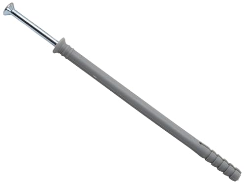 MASONMATE MAMHF8135 Nylon Hammer-In Fixing 8 135mm Box of 50 Nylonhammer in der Befestigung, grau MASONMATE MAMHF8135 Nylon Hammer-In Fixing 8 135mm Box of 50 Nylonhammer in der Befestigung, grau von MASONMATE