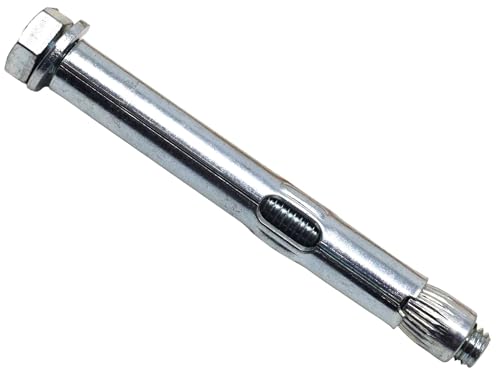 MASONMATE MAMLSAM870 Hex Loose Bolt Sleeve Anchor M8 x 70mm (50) Ankerbolzen, Silber von MASONMATE