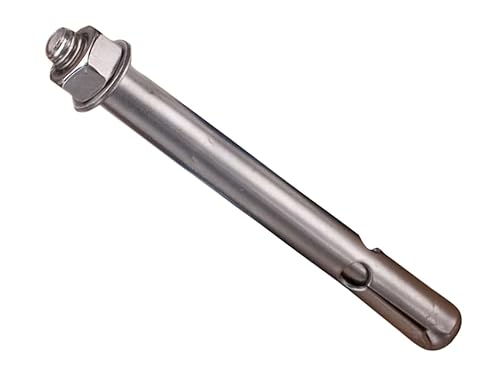 MASONMATE MAMSAM1299SS Sechskantmutter-Anker aus Edelstahl, M12 x 99 mm (25) Schrauben, Silber von MASONMATE