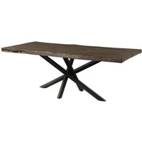 Baumtisch Mango 200x100x76 grau lackiert / Mikado-Beine anthrazit matt FREEFORM 5 Baumtisch Mango 200x100x76 grau lackiert / Mikado-Beine anthrazit matt FREEFORM 5 von MASSIVMOEBEL24.DE