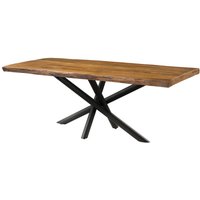 Baumtisch Mango 200x100x76 natur lackiert / Mikado-Beine anthrazit matt FREEFORM 5 Baumtisch Mango 200x100x76 natur lackiert / Mikado-Beine anthrazit matt FREEFORM 5 von MASSIVMOEBEL24.DE