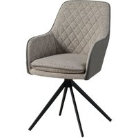 Drehstuhl 55x60x86 hellgrau / grau HUGO 03 - 2er Set Drehstuhl 55x60x86 hellgrau / grau HUGO 03 - 2er Set von MASSIVMOEBEL24.DE