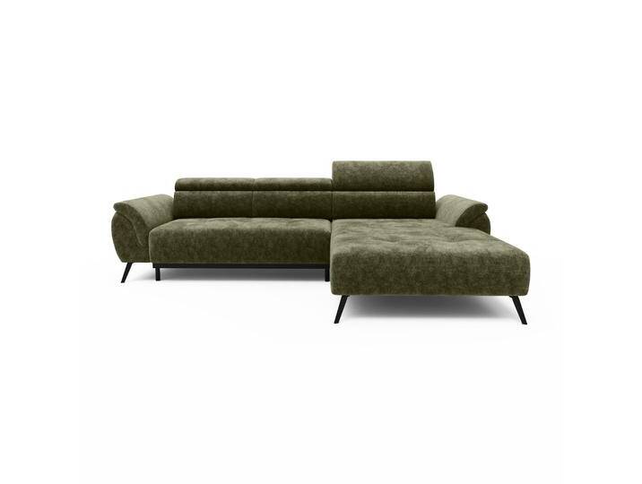 Ecksofa Ottomane links Chenille 286x184x79 grün VALENTINA Ecksofa Ottomane links Chenille 286x184x79 grün VALENTINA von MASSIVMOEBEL24.DE