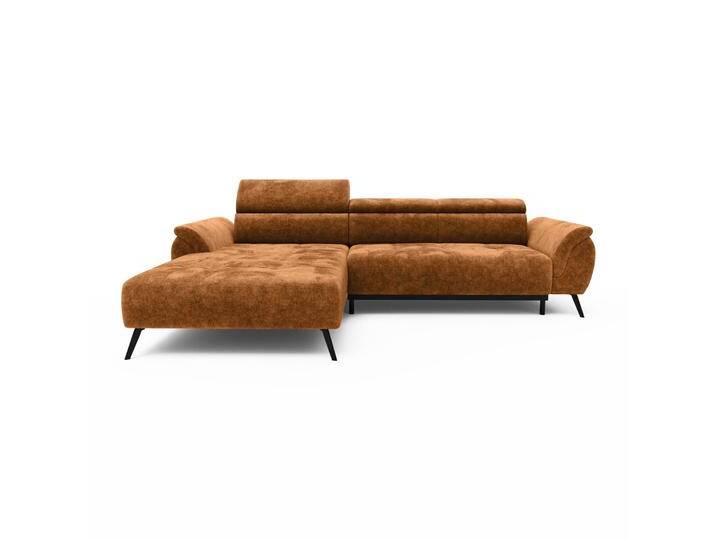 Ecksofa Ottomane links Chenille 286x184x79 rostfarben VALENTINA Ecksofa Ottomane links Chenille 286x184x79 rostfarben VALENTINA von MASSIVMOEBEL24.DE