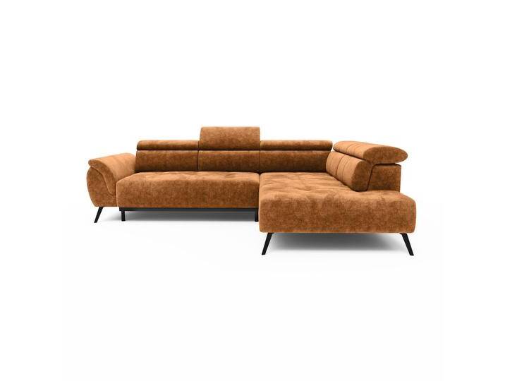Ecksofa Ottomane rechts Chenille 284x208x79 rostfarben VALENTINA Ecksofa Ottomane rechts Chenille 284x208x79 rostfarben VALENTINA von MASSIVMOEBEL24.DE