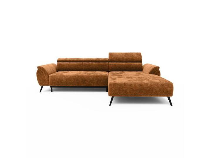 Ecksofa Ottomane rechts Chenille 286x184x79 rostfarben VALENTINA Ecksofa Ottomane rechts Chenille 286x184x79 rostfarben VALENTINA von MASSIVMOEBEL24.DE