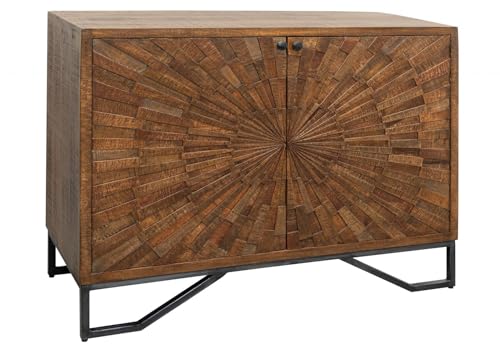 Kommode Mango 107x46x86 braun lackiert STILMÖBEL #115 von MASSIVMOEBEL24.DE