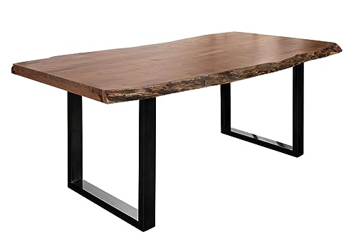 MASSIVMOEBEL24.DE | Freeform 5 Baumkantentisch aus Akazienholz - Natur lackiert | U-Beine in anthrazit glänzend | 220x100x77 cm | Massivholztisch Baumkantentisch Esstisch MASSIVMOEBEL24.DE | Freeform 5 Baumkantentisch aus Akazienholz - Natur lackiert | U-Beine in anthrazit glänzend | 220x100x77 cm | Massivholztisch Baumkantentisch Esstisch von MASSIVMOEBEL24.DE